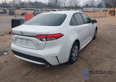 2020 Toyota Corolla Le из США, поврежденный, VIN 5YFEPRAEXLP109379